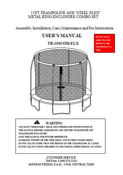 Manual for the 15