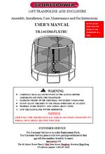 triathlete cement embargo Manual for the 14' SPORTSPOWER Model TR-14COM-FLXTRU Combo